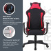 Кресло компьютерное Brabix GT Racer GM-101 ткань черно-красное 531820 (1)