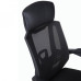 Кресло офисное Brabix Nexus ER-401 сетка/ткань/экокожа черное 531835 (1)