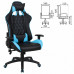Кресло компьютерное Brabix GT Master GM-110 экокожа черно-голубое 531928 (1)