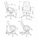 Кресло офисное T-898AXSN, ткань, черное, 1070382/532669 (1)
