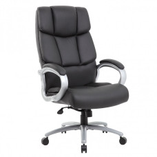 Кресло руководителя Brabix Premium Blocks HD-008 до 200 кг экокожа черное 531944 (1)