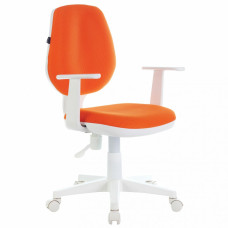 Кресло детское Brabix Fancy MG-201W ткань оранжевое 532410 (1)