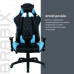 Кресло компьютерное Brabix GT Master GM-110 экокожа черно-голубое 531928 (1)