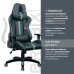 Кресло компьютерное Brabix GT Carbon GM-120 экокожа черно-зеленое 531929 (1)