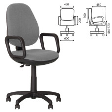 Кресло оператора Nowy Styl Comfort GTP ткань, серое ZT-13