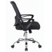 Кресло офисное Brabix Next MG-318 сетка/ткань черное 531834 (1)