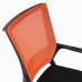 Кресло офисное Brabix Balance MG-320 сетка/ткань черно-оранжевое 531832 (1)