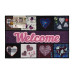 Коврик влаговпитывающий Vortex Velur Welcome 40х60 см 24237