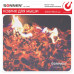 Коврик для мыши Sonnen FIRE, резина + ткань, 220х180х3 мм, 513292