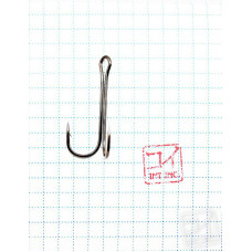 Крючок Koi Double Hook № 2, BN, двойник (10 шт.) KH2301-2BN