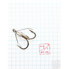 Крючок Koi Weedless Treble Hook № 1 , BN, тройник незацепляйка (5 шт.) KH2335-1BN