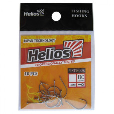 Крючок Helios Pint hook №4 цвет BC (10 шт) HS-PH-4
