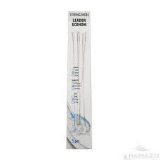Поводок струна Namazu D0,33 мм, 25 см, до 12 кг 5 шт N-LSW33-25L