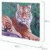 Алмазная мозаика 40х50 см Остров Сокровищ Тигр на подрамнике 662427 (1)