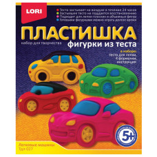 Набор для изготовления фигур из теста Пластишка Легковые Машины Тдл-027