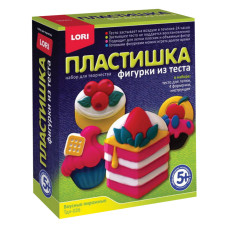 Набор для изготовления фигур из теста Пластишка Вкусные Пирожные Тдл-026