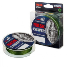 Леска плетенная Akkoi Mask Pover X6 0,16мм 150м Dark Green MP6DG/150-0,16