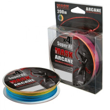 Леска плетеная Akkoi Mask Arcane X4 0,24мм 200м Multicolor MA4MC/200-0,24