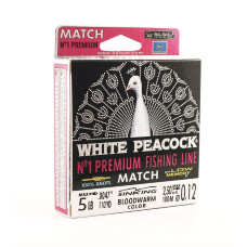 Леска Balsax White Peacock Match Box 100м 0,12 (2,5кг)