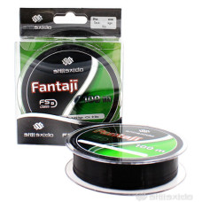 Леска Shii Saido Fantaji, 100 м, 0,467 мм, до 14,99 кг, угольно черный SFF100-0,467B
