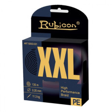 Леска плетеная Rubicon XXL 0,18мм 135м Yellow 450135YL-018