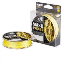 Леска плетеная Akkoi Mask Plexus 0,44мм 150м Yellow MPY/150-044