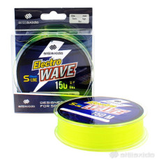 Леска Shii Saido Electro wave, 150 м, 0,203 мм, до 3,20 кг, желтая SSE150-0,203