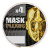 Леска плетеная Akkoi Mask Plexus 0,48мм 150м Yellow MPY/150-0,48