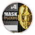 Леска плетеная Akkoi Mask Plexus 0,44мм 150м Yellow MPY/150-044