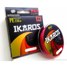 Шнур плетеный Shii Saido Ikaros 8X, 150 м, 0,405 мм, до 29,45 кг, light pink SBLI150-8X-41
