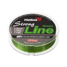 Леска Helios Strong Line 0,20мм 100м Dark Green Nylon HS-SLG-20/100