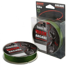 Леска плетеная Akkoi Mask Arcane X4 0,50мм 150м Green MA4G/150-0,50