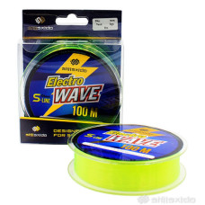 Леска Shii Saido Electro wave, 100 м, 0,405 мм, до 11,48 кг, желтая SSE100-0,405