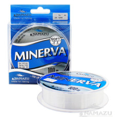 Леска Namazu Minerva, 100 м, 0,35 мм, до 10,00 кг, прозрачная NM100-0,35