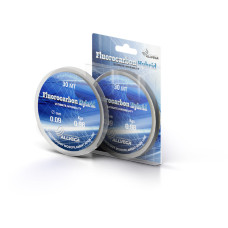 Леска Allvega Fluorocarbon Hybrid 30м 0.09мм (0,98кг)