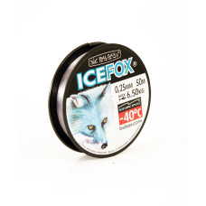 Леска Balsax Ice Fox Arctic blue Box 50м 0,25 (6,5кг)