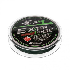 Шнур Nisus N-ES-X4-1/15LB Extrasense X4 PE Green 150m  1/15LB 0.17mm 316892