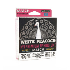 Леска Balsax White Peacock Match Box 100м 0,45 (22,5кг)
