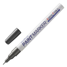 Маркер-краска лаковый Munhwa Extra Fine Paint Marker линия 1 мм серебряный EFPM-06