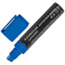 Маркер перманентный Staedtler Lumocolor 2-12 мм синий 388-3 цена за 2 шт