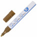 Маркер-краска лаковый Brauberg Profesional Extra 4 мм золото/серебро 2 шт 151997 (2)