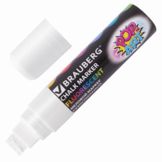 Маркер меловой Brauberg Pop-Art 15 мм белый 151537 (3)