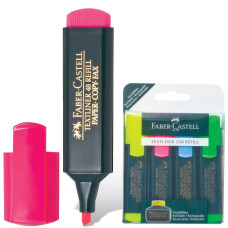 Набор текстовыделителей Faber Castell линия 1-5 мм 4 цвета 154804