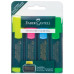 Набор текстовыделителей Faber Castell линия 1-5 мм 4 цвета 154804