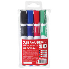 Маркеры для доски Brauberg SOFT 5 мм 4 цвета 151252 (3)