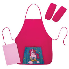 Клеёнка и фартук для труда Neon unicorn 40х69 см 270197 (2)