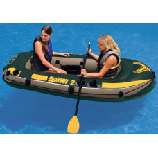 Лодка надувная двухместная Intex Seahawk 200 68347