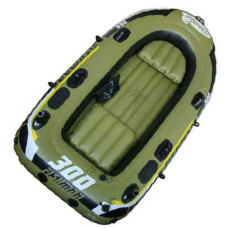 Лодка надувная Fishman 300 SET (весла+насос) JL007208-1N