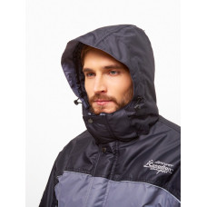 Зимний костюм для рыбалки Canadian Camper Denwer Pro Black/Gray XXL(56-58), 180/188 4630049514242