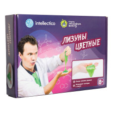 Набор для экспериментов Intellectico Опыты профессора Николя Лизуны цветные 855